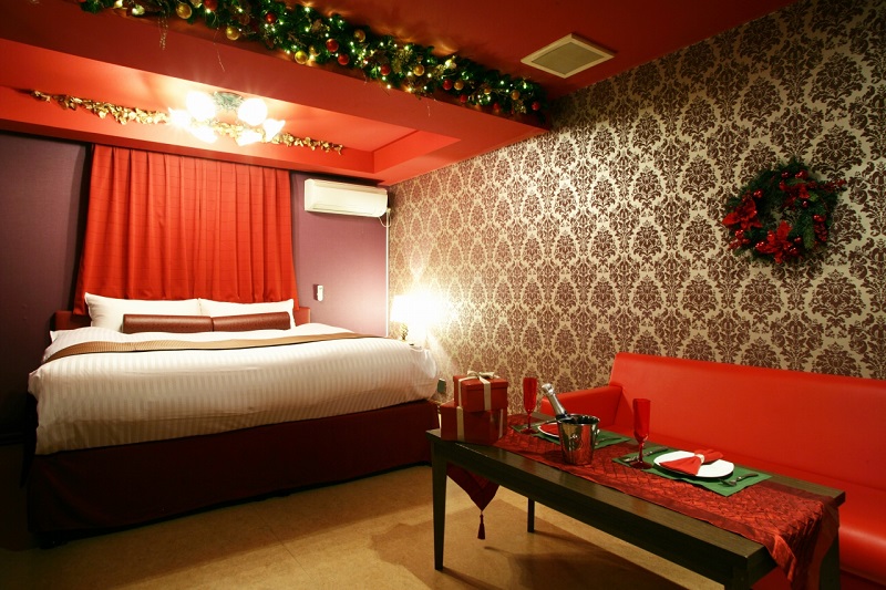 Hotel Blanc Chapel Christmasのお部屋 千葉 成田エリア ラブホテル ラブホを検索するなら クラブチャペルホテルズ